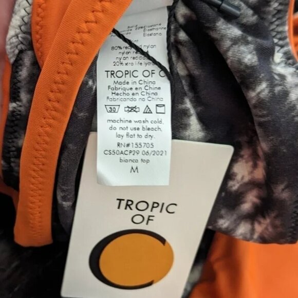 NWT Tropic of C | Bianca top and Sana bottom in Mystic/Orange - Picture 4 of 13